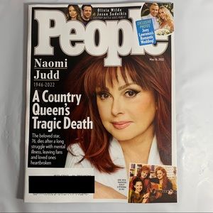 People Magazine May 16 2022 Naomi Judd Country Queens Tragic Death Olivia Wilde